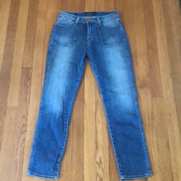 Lucky Brand Charlotte Rail denim jeans 0/26 EUC - Picture 1 of 7